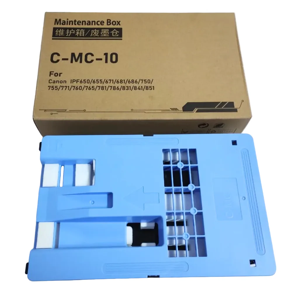 C-MC-10 Maintenance Box For Canon IPF650 / 655 / 750 / 831 / 851 Printer (New Import)
