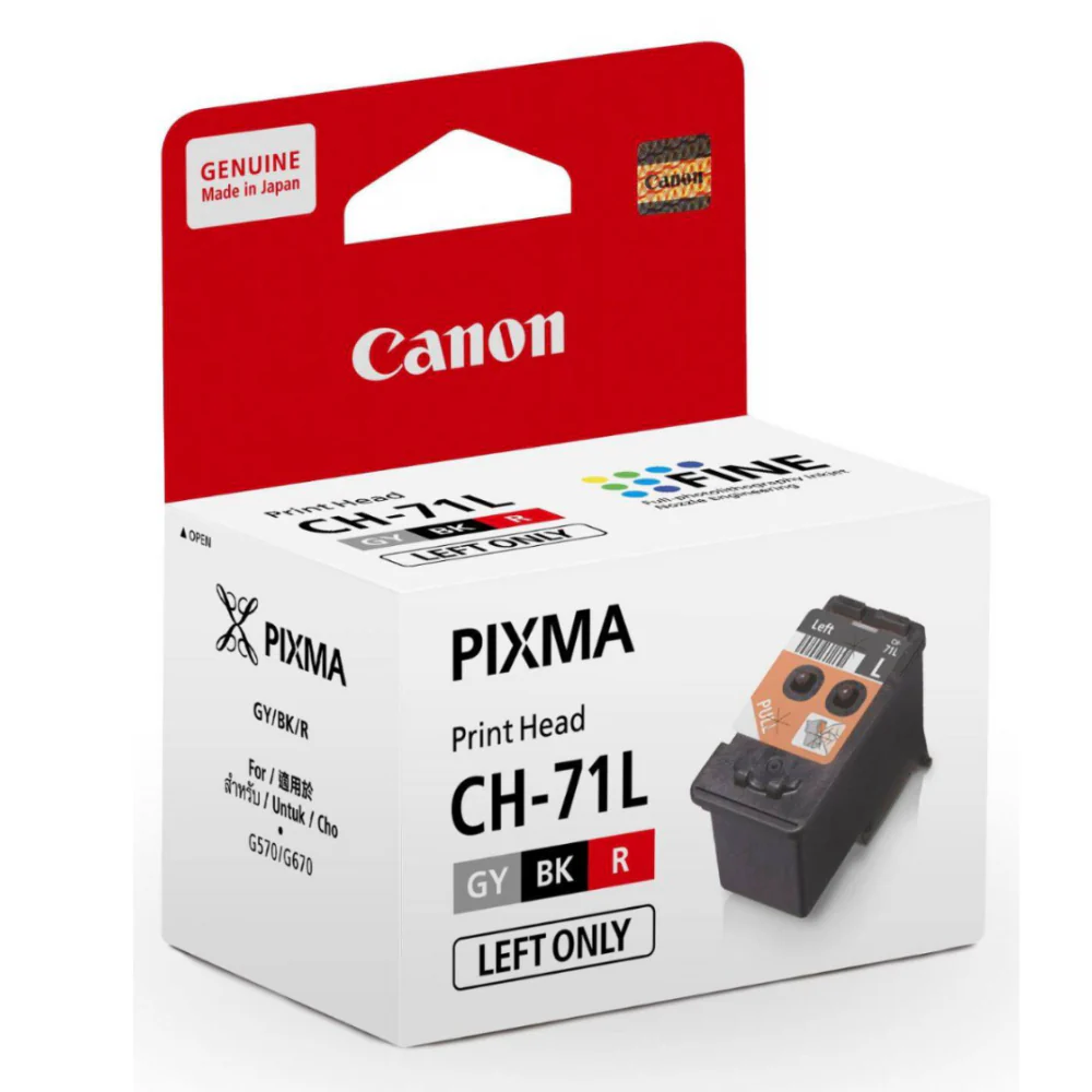 CH-71R & CH-71L Printhead For Canon Pixma G570 / G670 Printer (New Original) - Image 2
