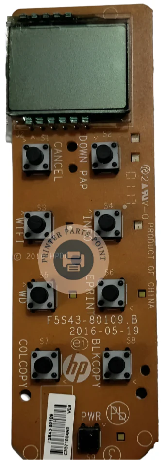 Control Panel For HP Ink Tank Wireless 419 / 416 / 415 / 410 Printer