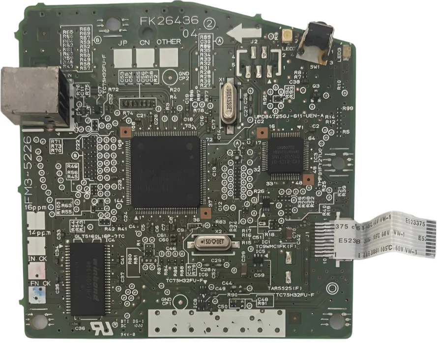 Formatter Board / Logic Board For Canon Laser Shot LBP3108b / LBP3108 Printer (FM3-5226)