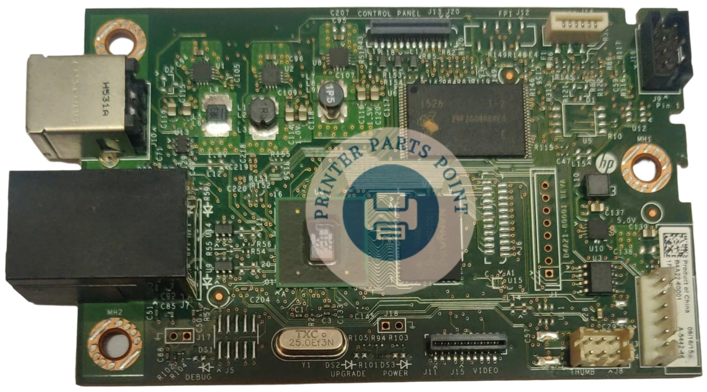 Formatter Board / Logic Board For HP Color LaserJet Pro M252dw / M252nw Printer (B4A22-60001 / B4A21-60002) - Image 2