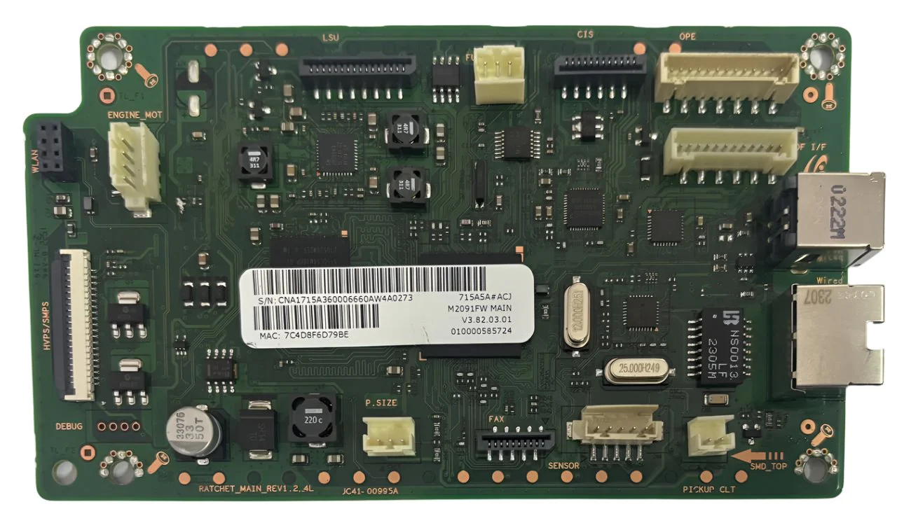 Formatter Board / Logic Board For HP Laser MFP 138fnw Printer (SL-M2091fw / JC41-00995A)