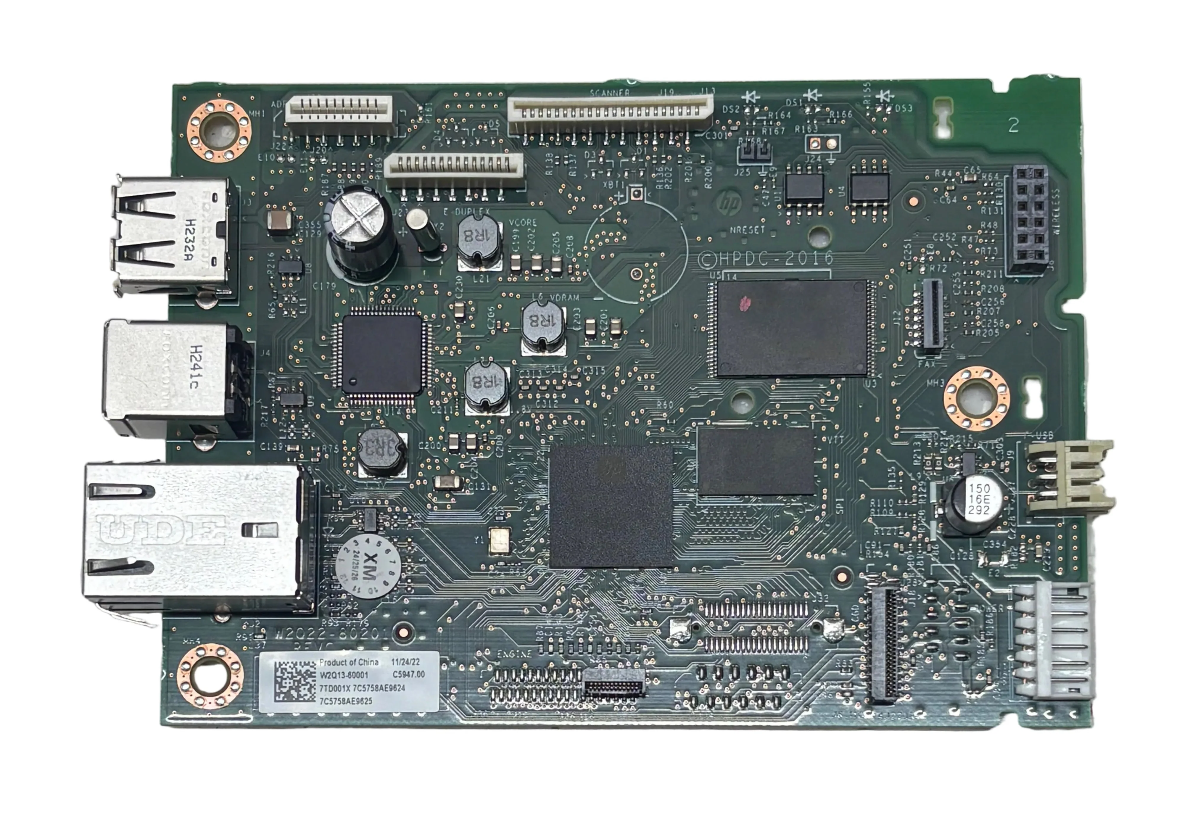 Formatter Board / Logic Board For HP Laserjet Pro MFP M329dw / M429fdw / M429dw Printer (Import Original) - Image 2
