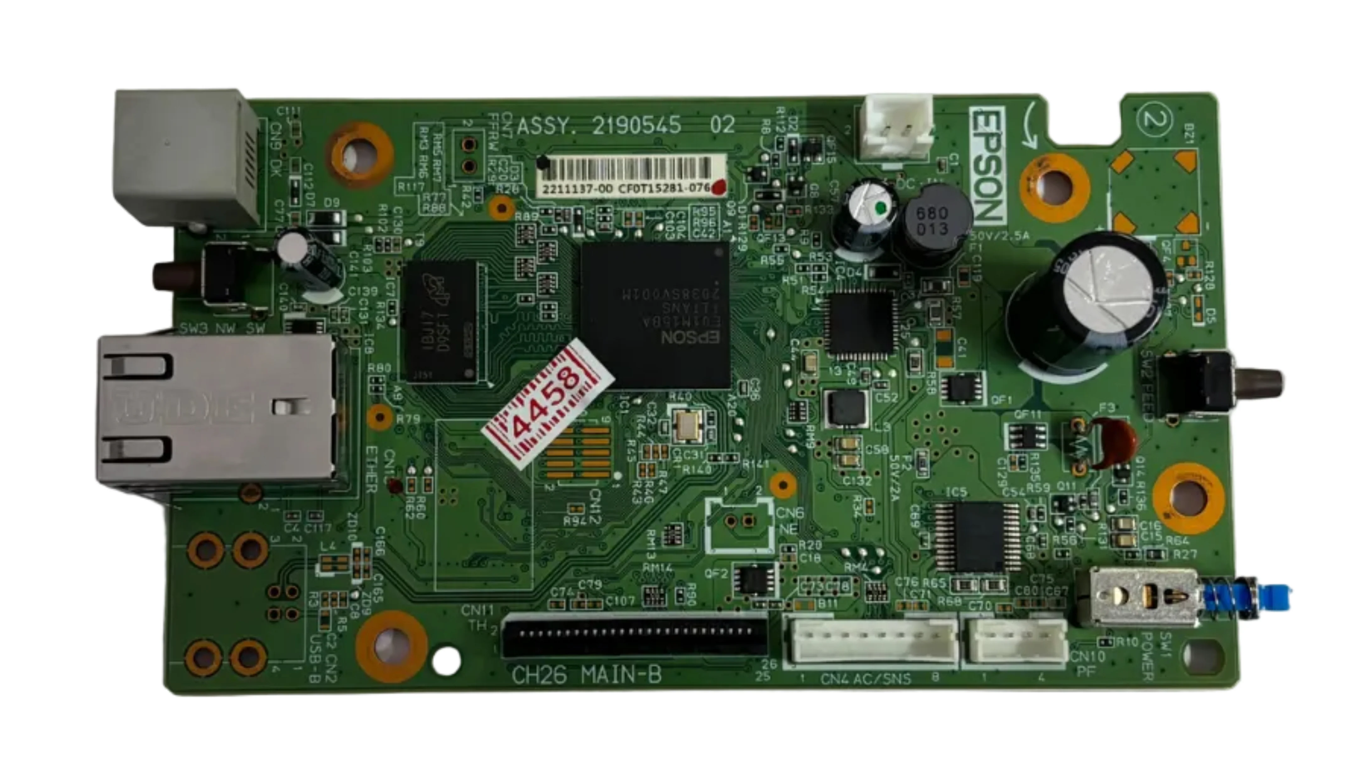 Formatter Board / Logic Board For Epson TM-T82x POS Printer (2208206 / 2190542) - Image 2