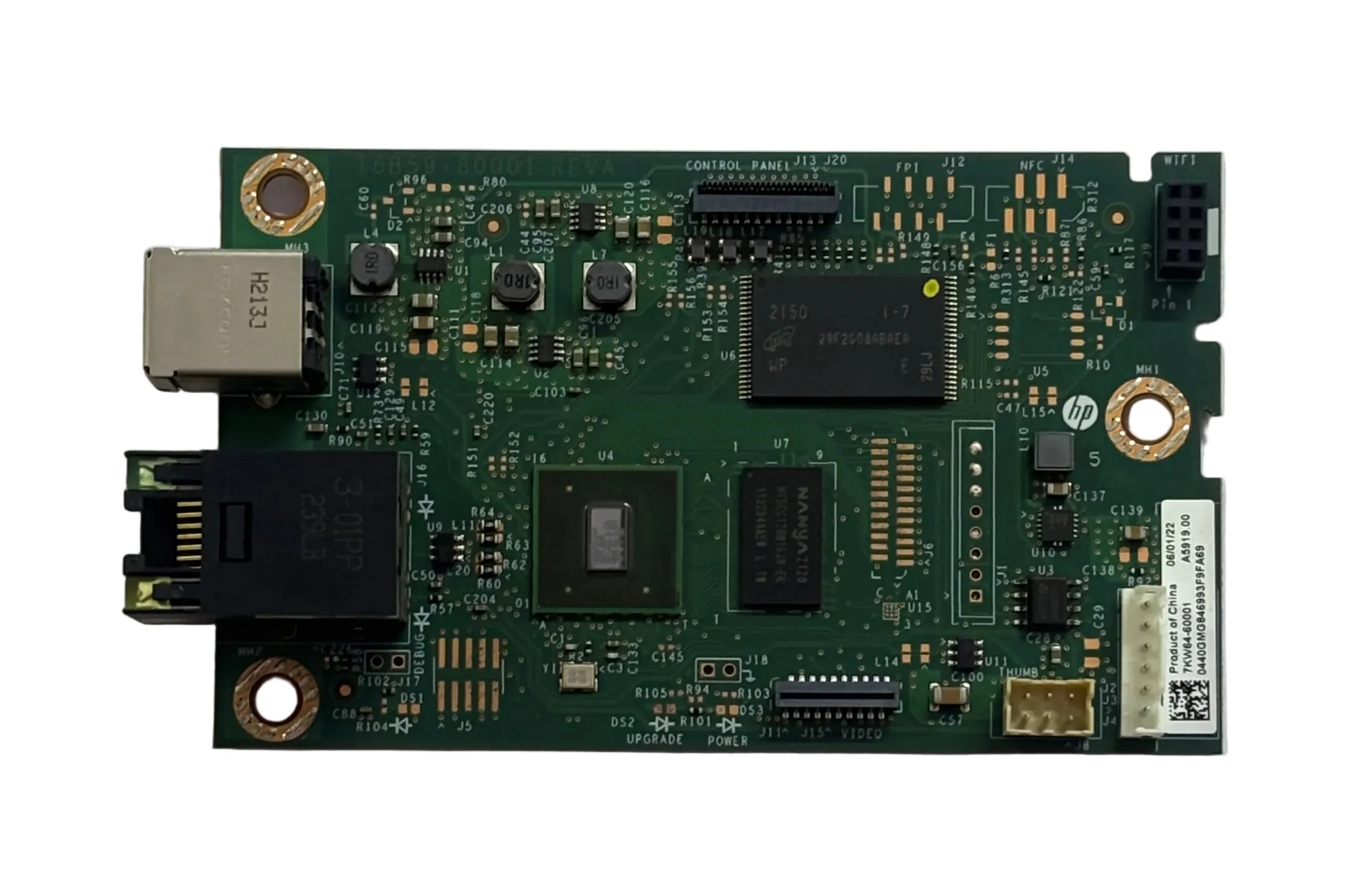 Formatter Board / Logic Board For HP Color LaserJet Pro M255dw Printer (7KW64-60001)